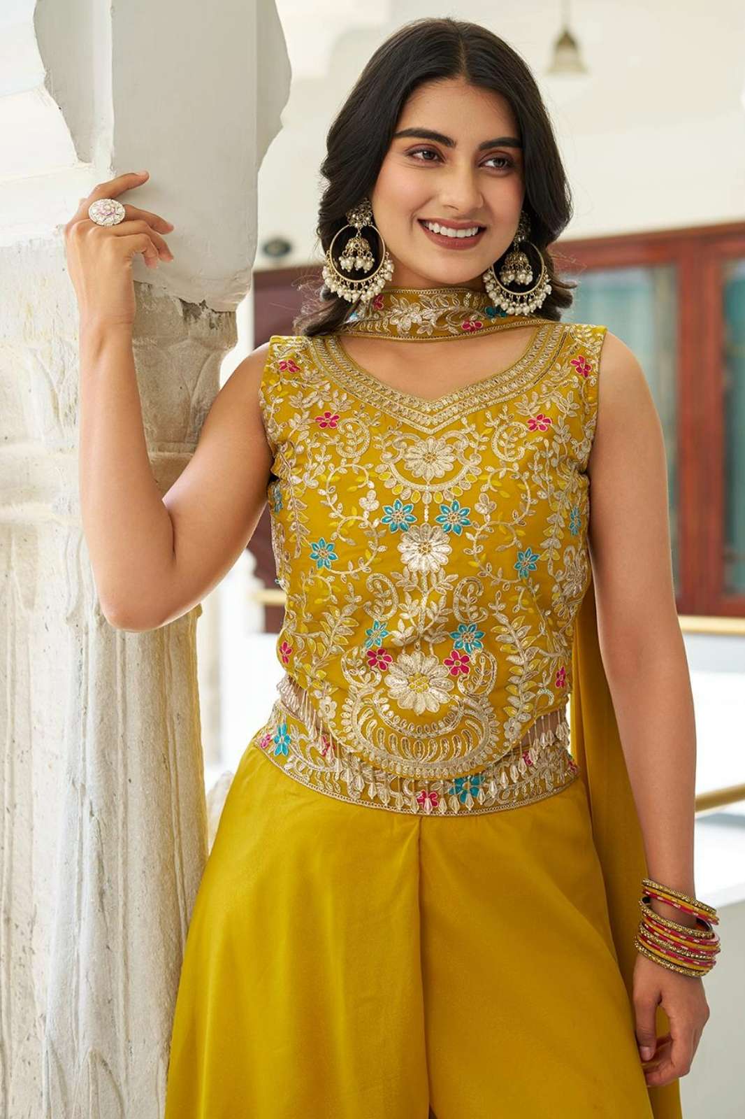 PAYAL CREATION 107 14470 Ready to Wear Georgette Party Wear Indo Western Dress