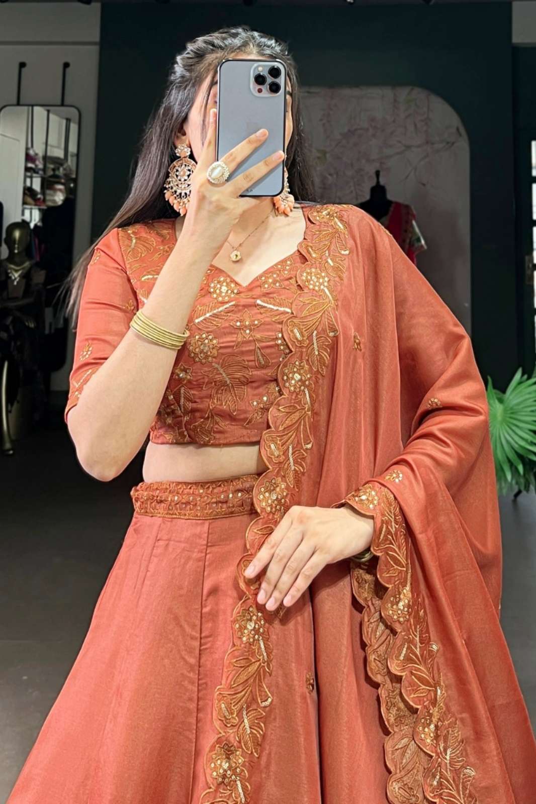 PAYAL CREATION 1441ROG DESIGNER FANCY SEQUENS LEHENGA CHOLI