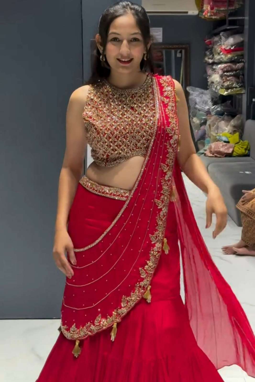PAYAL CREATION 196 14469 Party Wear Sequence Embroidery Lehenga choli