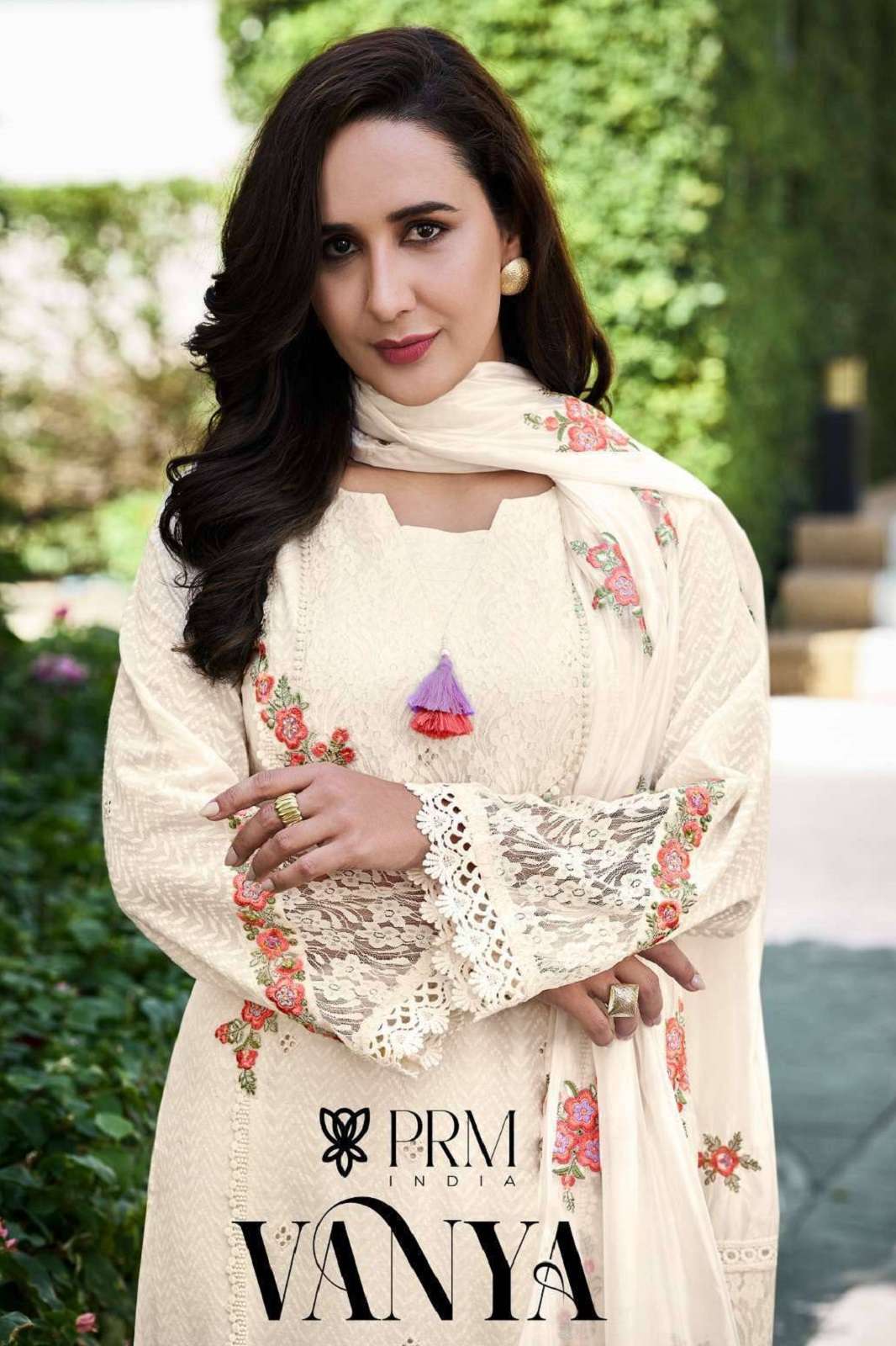 PRM TRENDS VANYA PURE COTTON READY TO WEAR ANARKALI KURTIES