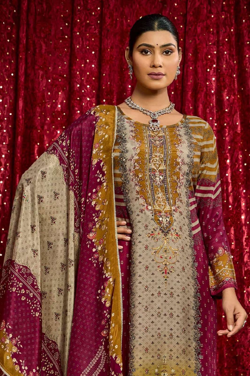 RANGOON JANKI MUSLINE READY TO WEAR ANARKALI KURTIES