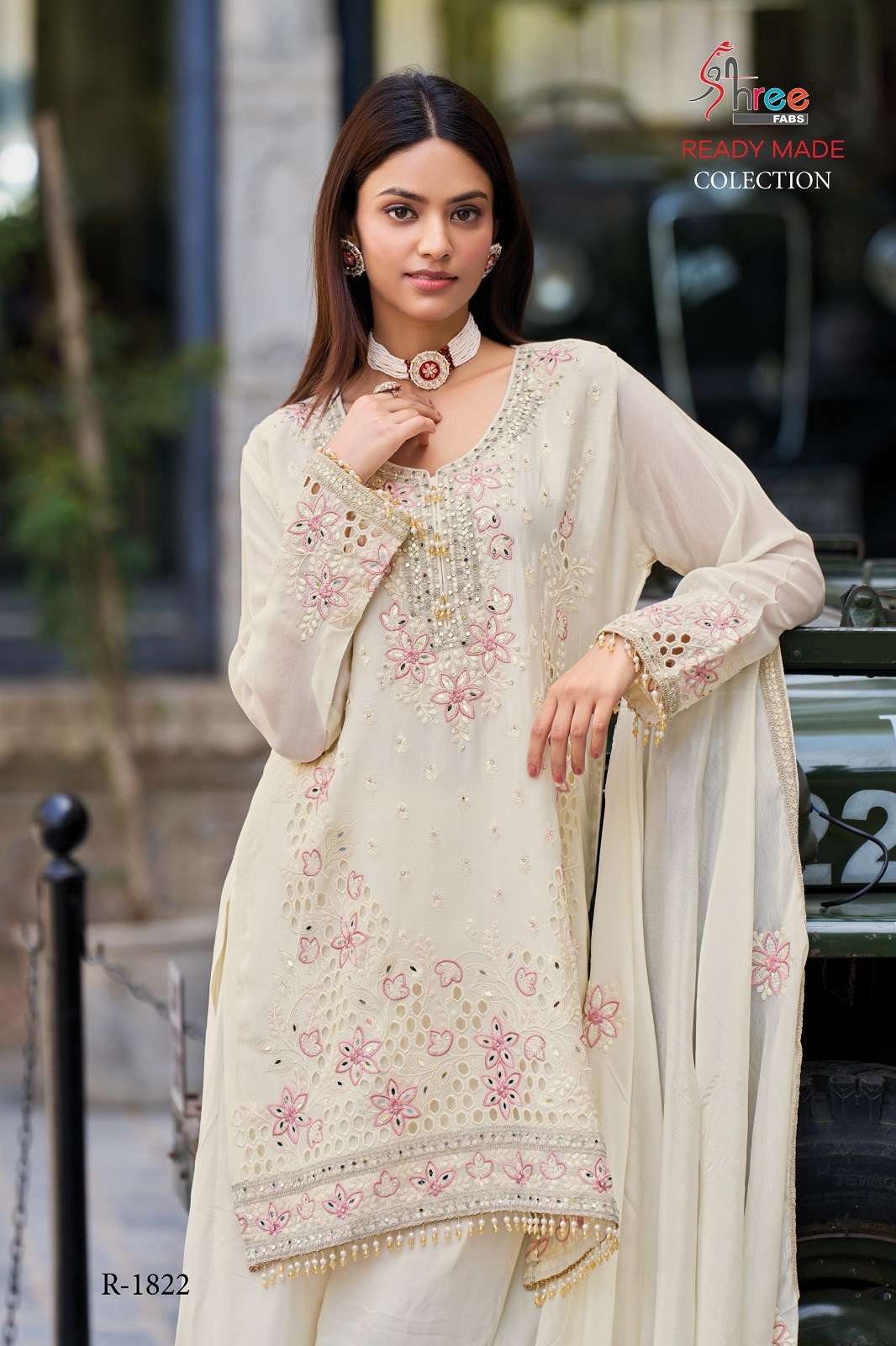 READYMADE SUITS BY SHREE FAB 1822 ABCD HANDWORKED COLLECTION