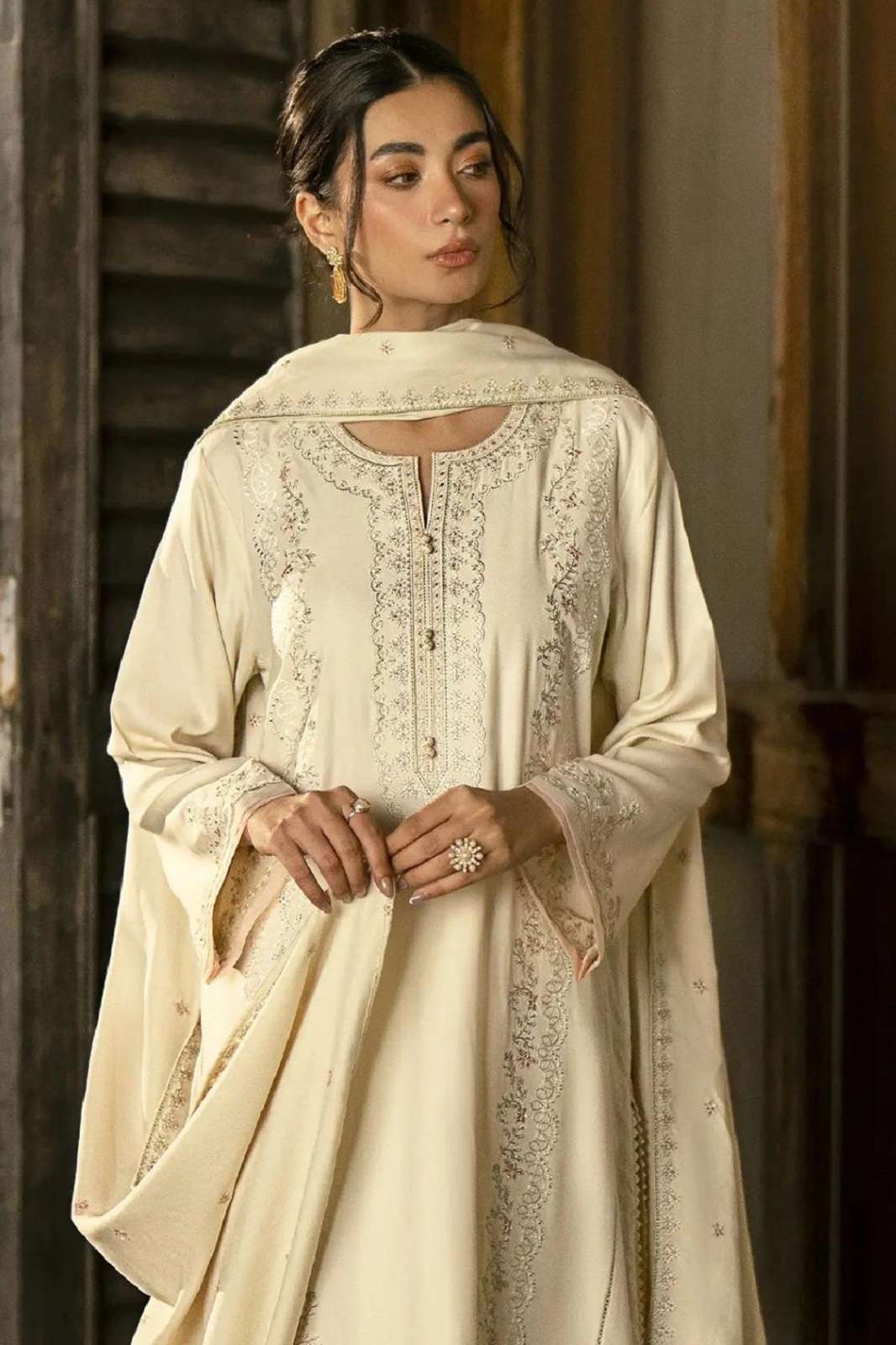 SAJIDA DESIGNER SD 1040 GEORGETTE EMBROIDERED SUITS