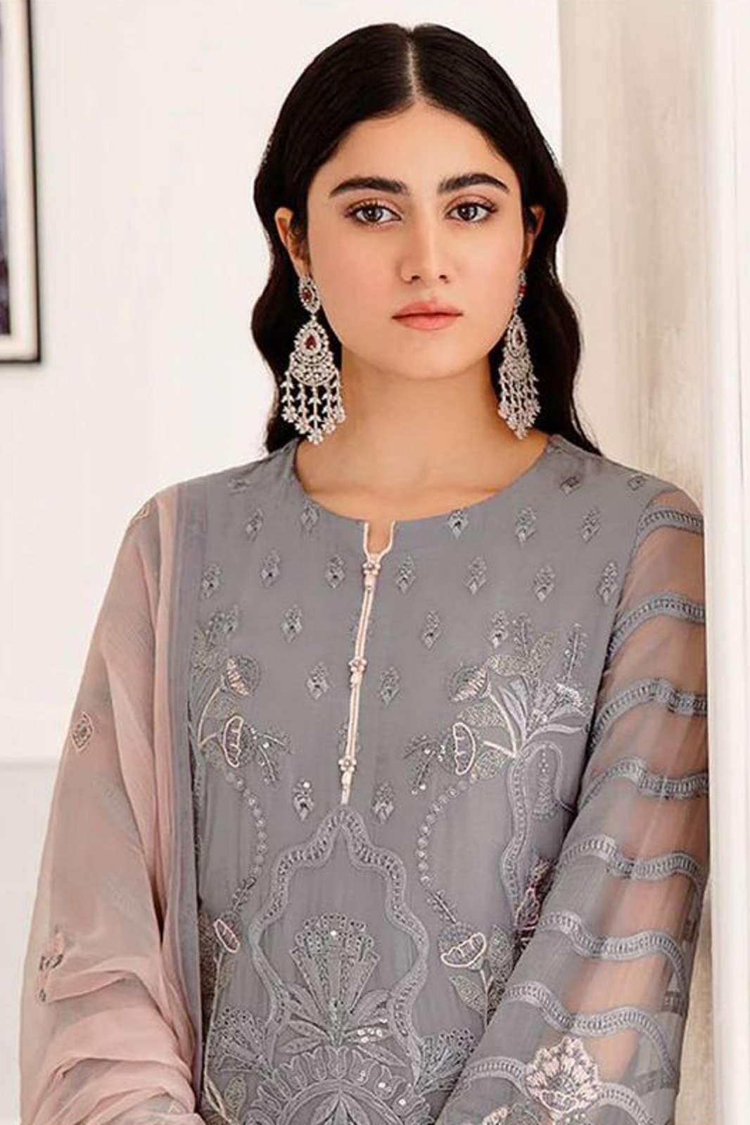 SHANAYA ROSE HAND CRAFT S 145 GEORGETTE EMBROIDERED SUITS