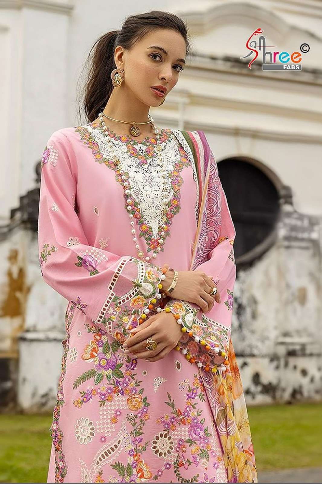 SHREE FAB MUSHQ PREMIUM VOL 2 COTTON EMBROIDERED SUITS