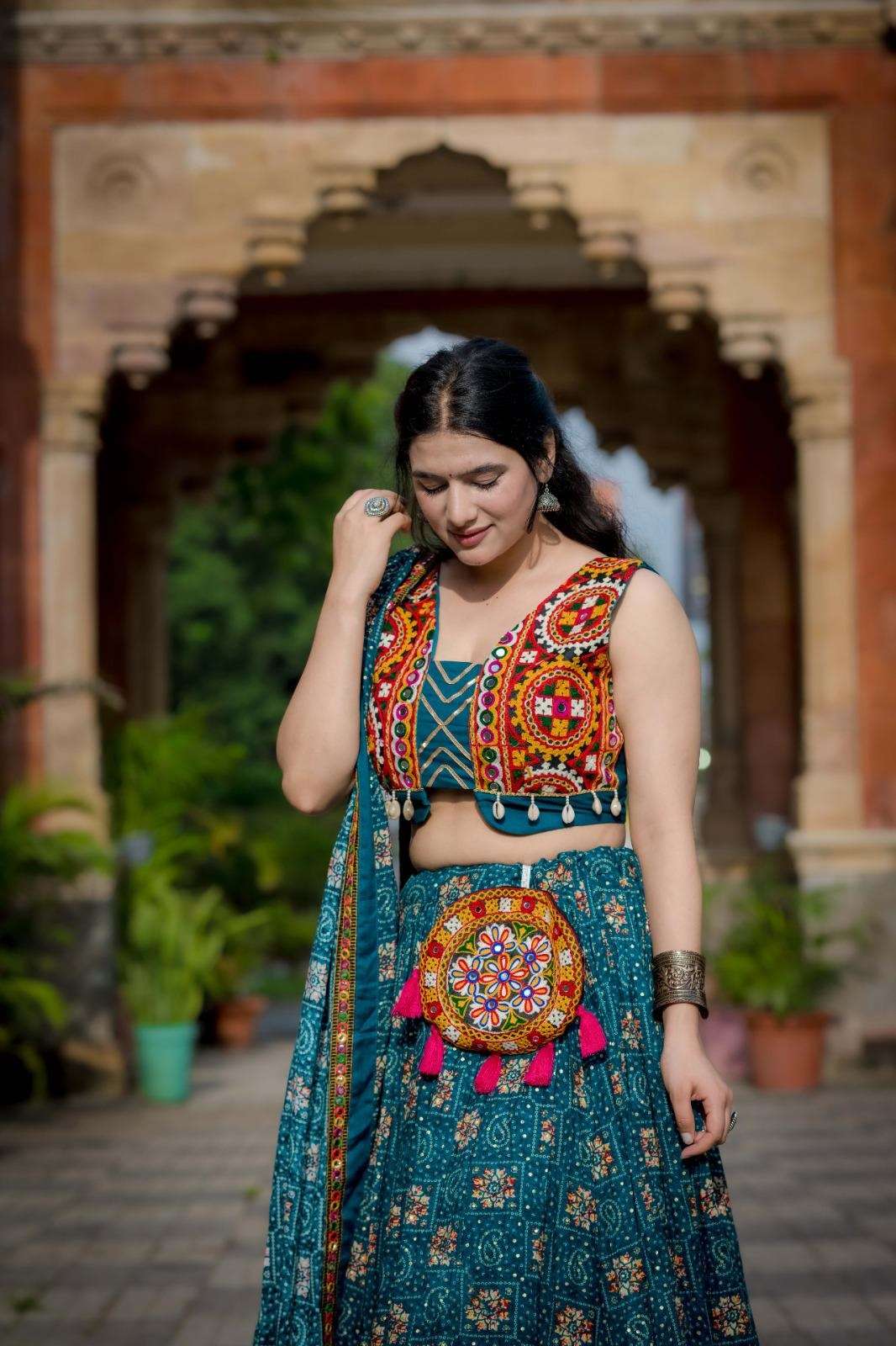 SHRI BALAJI 14715 NAVRATRI COLLECTION 2024 LEHENGAS