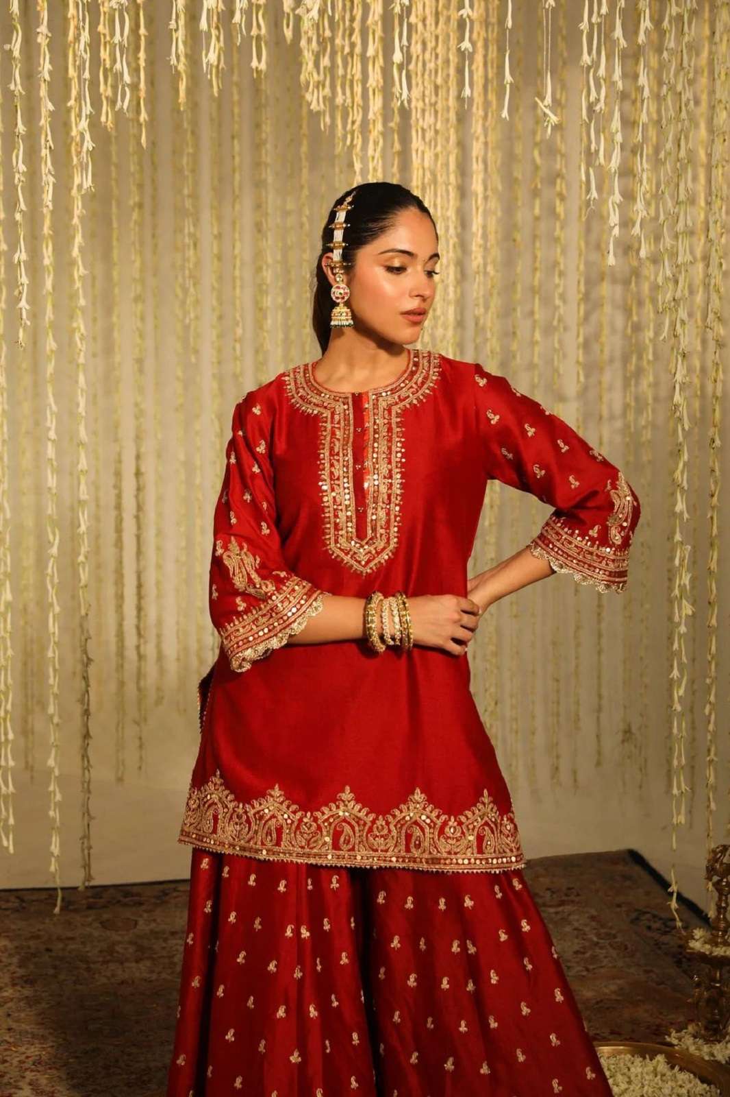 SHRI BALAJI 5876 CHINON SILK READY TO WEAR SUITS