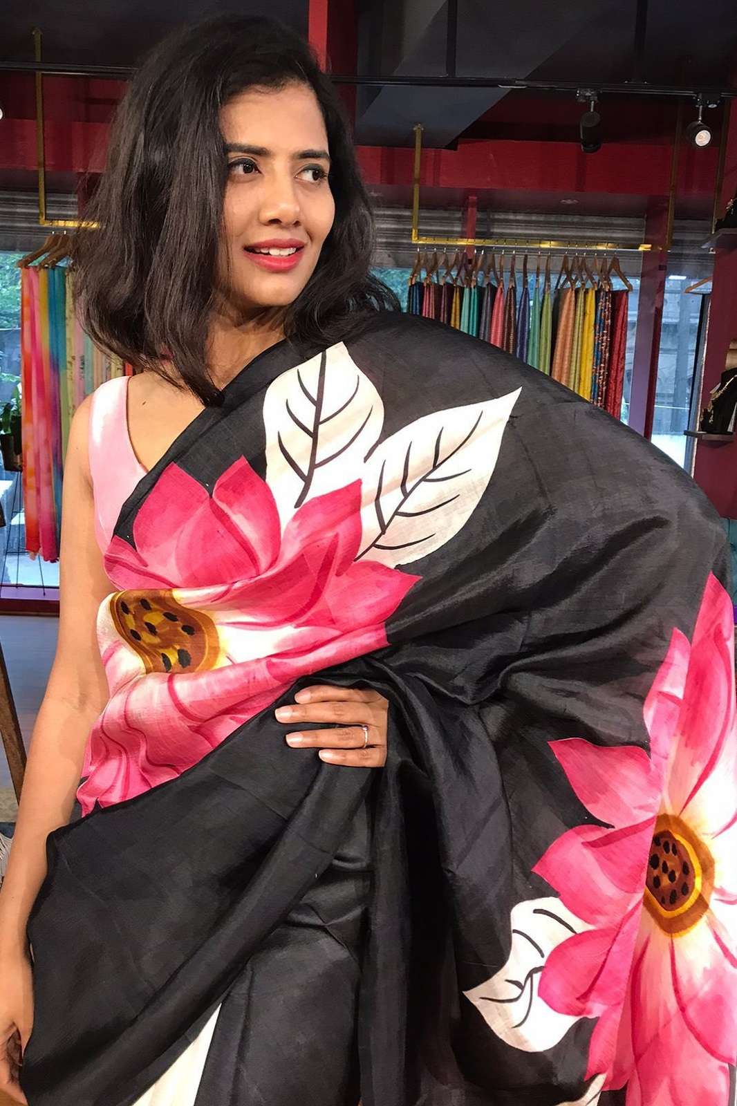 SHRI BALAJI 95 SOFT MUL MUL COTTON PRINTED SAREES