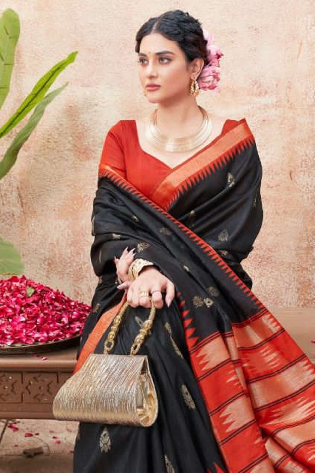 SHRI BALAJI BHAGALPURI SILK WEAVING FESTIVE WEAR SAREES