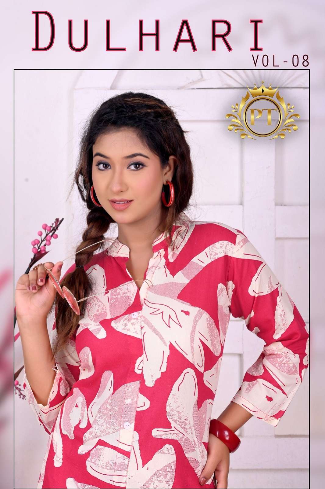 SHRI BALAJI DULHARI VOL 8 RAYON PRINTED KURTIES