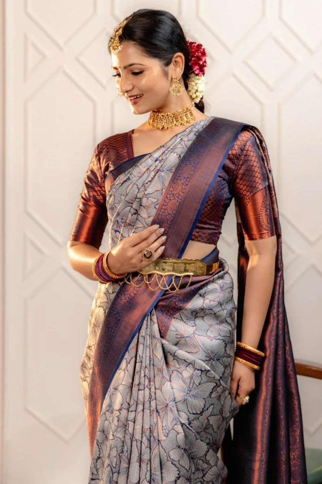 Shri Balaji Emporium 130 COLOUR’S Zari work Traditional Banarasi Soft Silk Saree