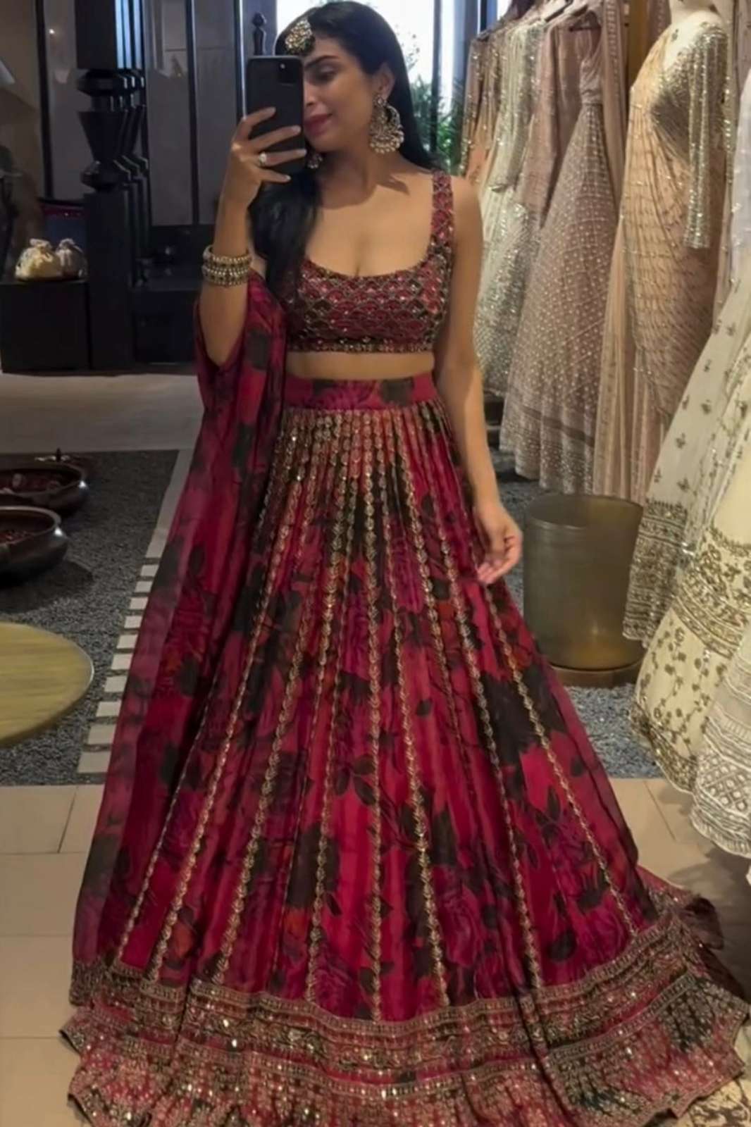Shri Balaji Emporium 362 Party Style Designer Organza Lehenga Choli