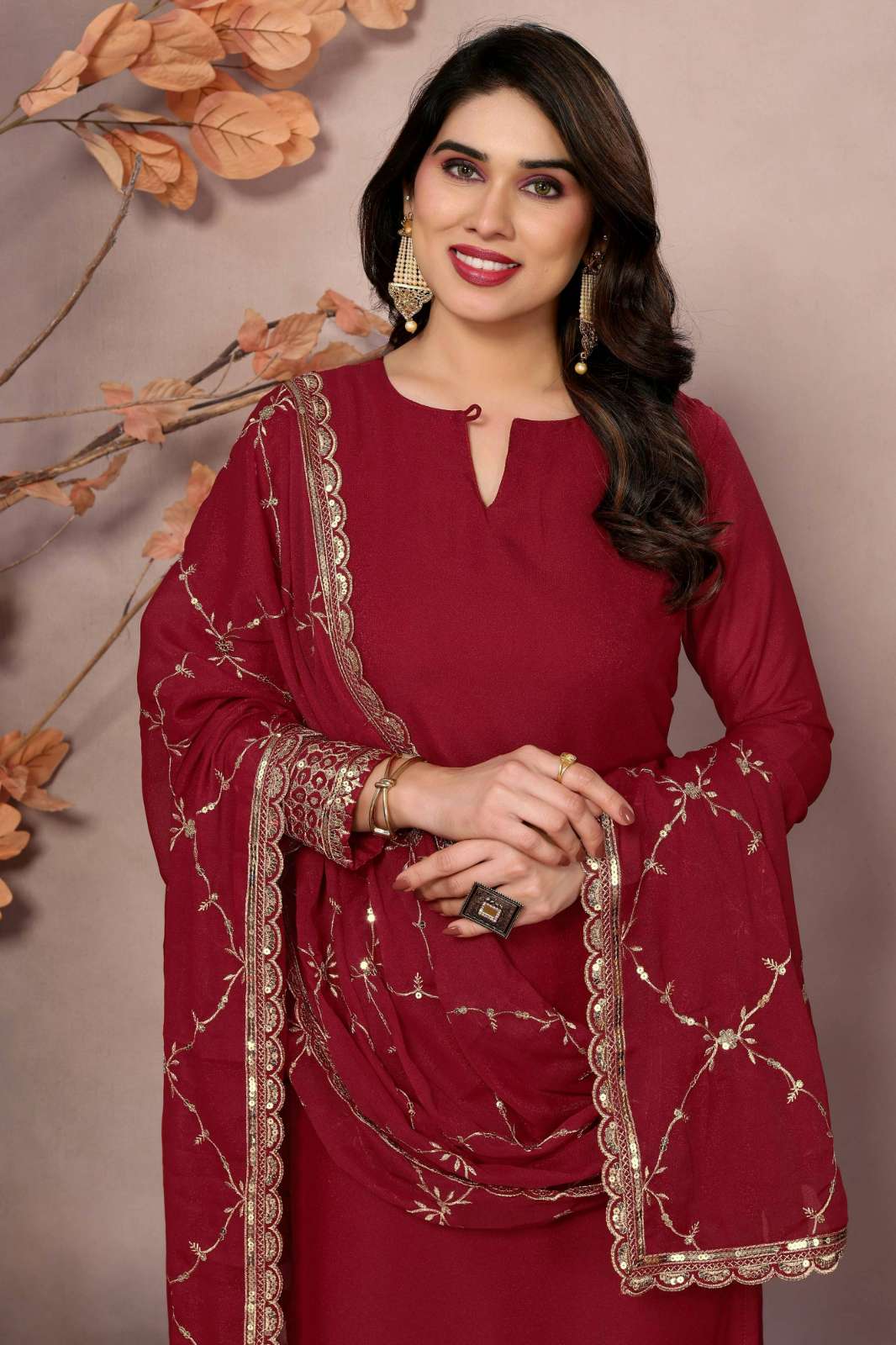Shri Balaji Emporium 5064 14009 Traditional Designer Georgette Suit