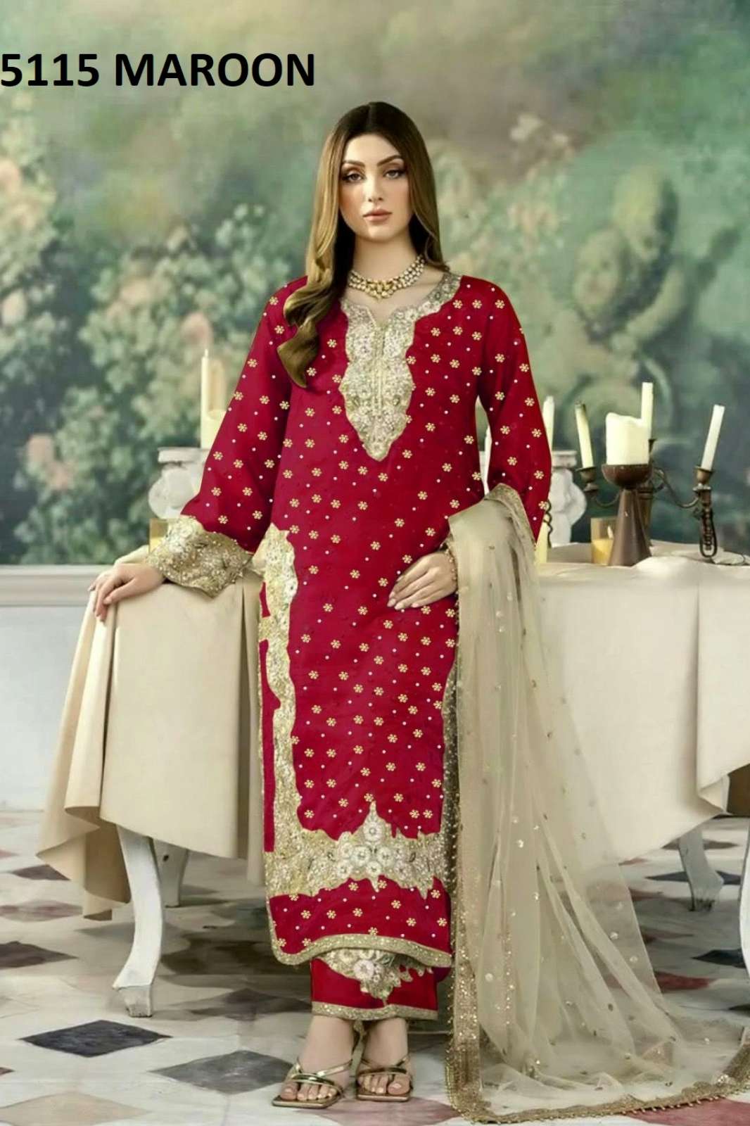 Shri Balaji Emporium 5115 COLOUR  14035 Festival Occasions Fancy Suit
