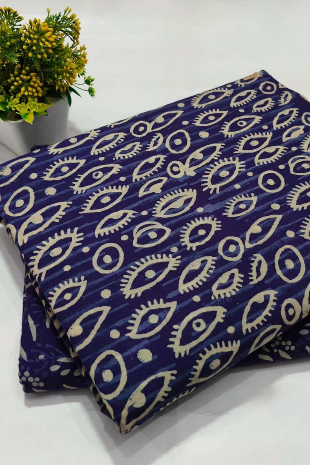 Shri Balaji Emporium RF 13722 Colourful Hand Block Print Cotton Fabric Suit Sets 