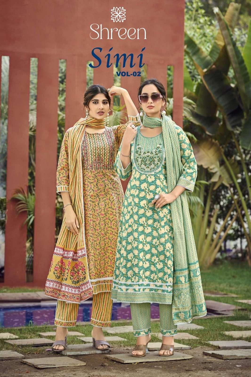 SHRI BALAJI HINAYA SIMI VOL 2 COTTON READY TO WEAR KURTIES