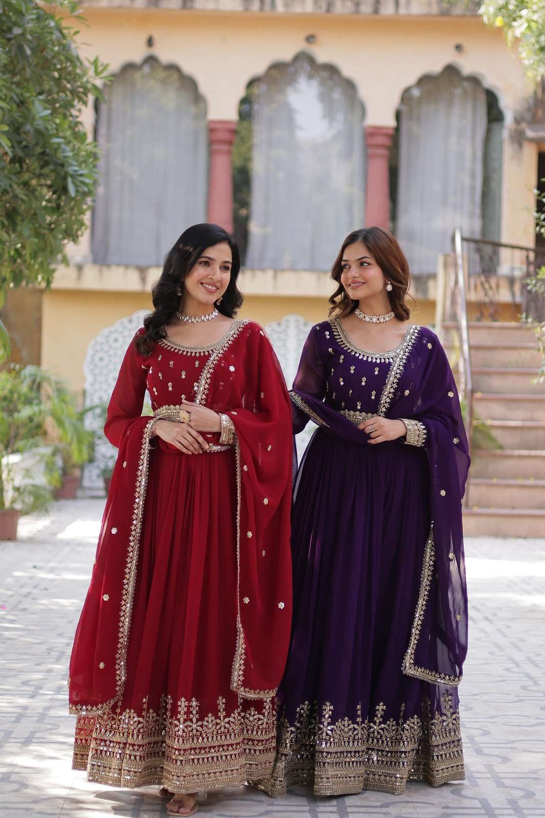SHRI BALAJI KA 1144 BLOOMING READY TO WEAR GOWNS