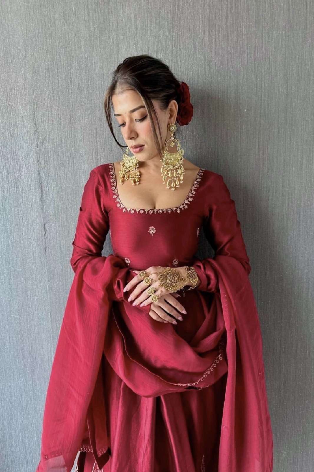 SHRI BALAJI KD 1505 READY TO WEAR ANARKALI KURTIES