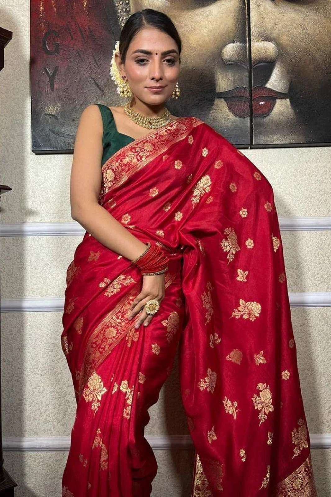 SHRI BALAJI KT 125 COLOURS BANARASI SOFT SILK SAREES