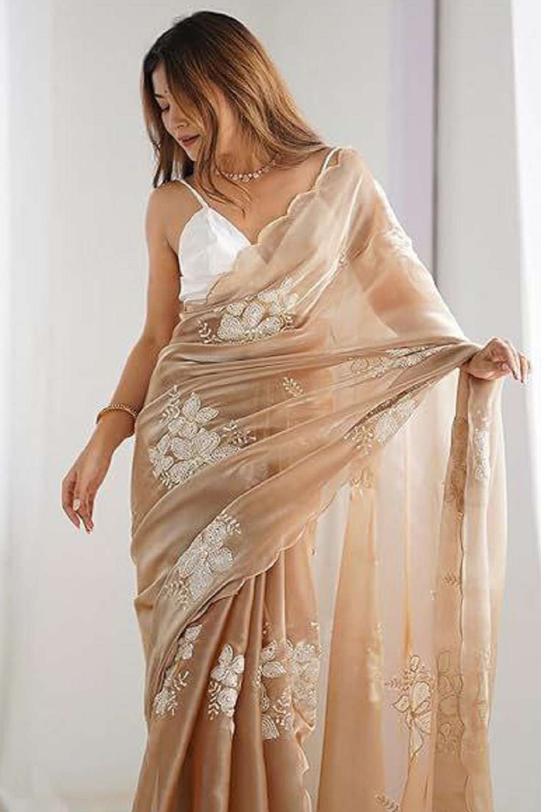 SHRI BALAJI MB 3725 JIMMY CHOO SEQUENCE WORKED SAREES