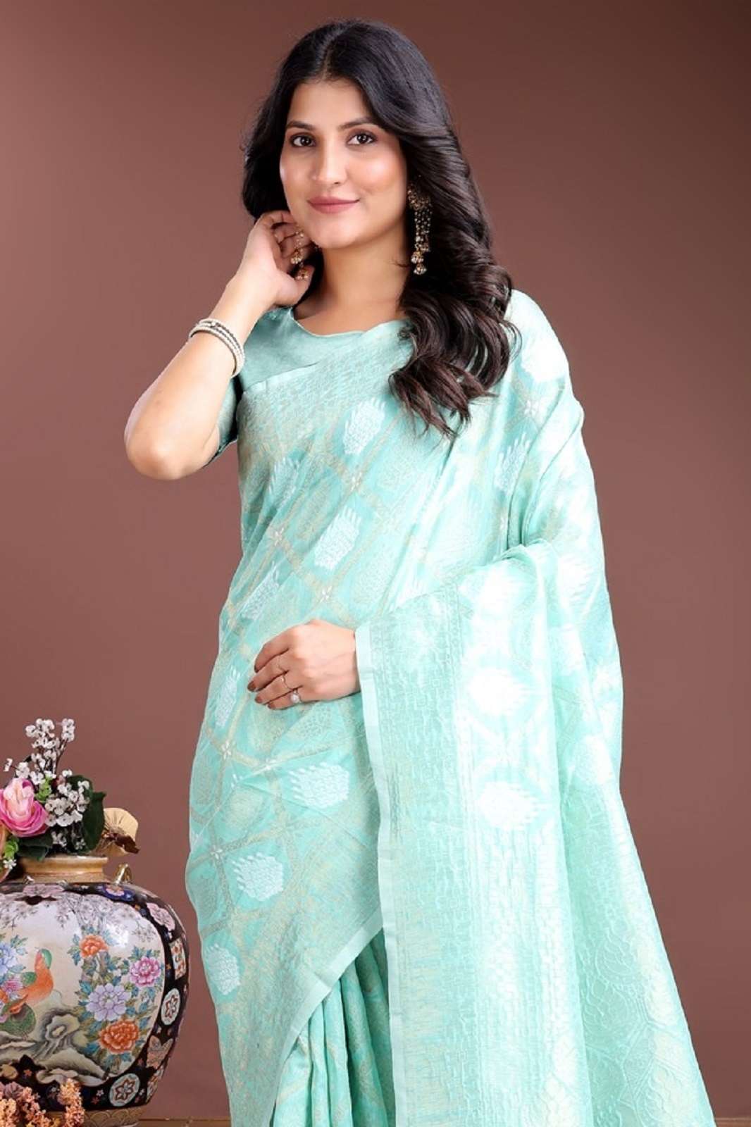 SHRI BALAJI SOOTRA 1001 TO 1006 COTTON DESIGNER SAREES