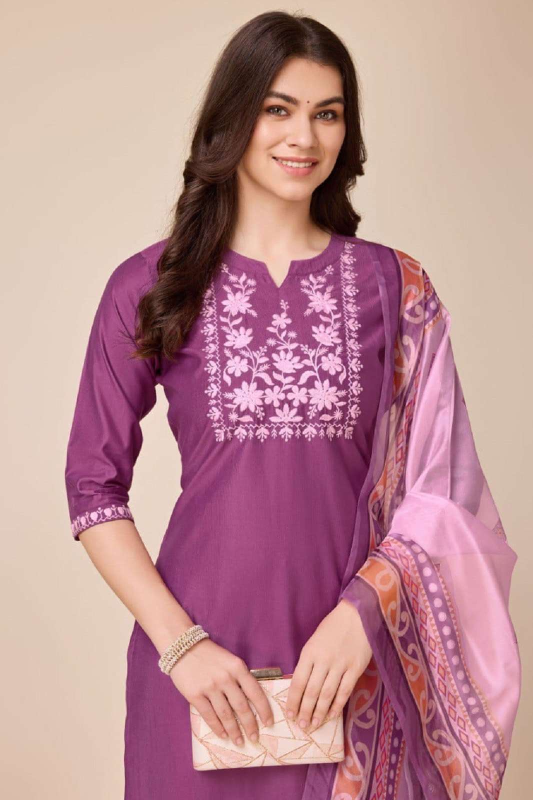 SHRI BALAJI VISCOSE EMBROIDERED READY TO WEAR KURTIES