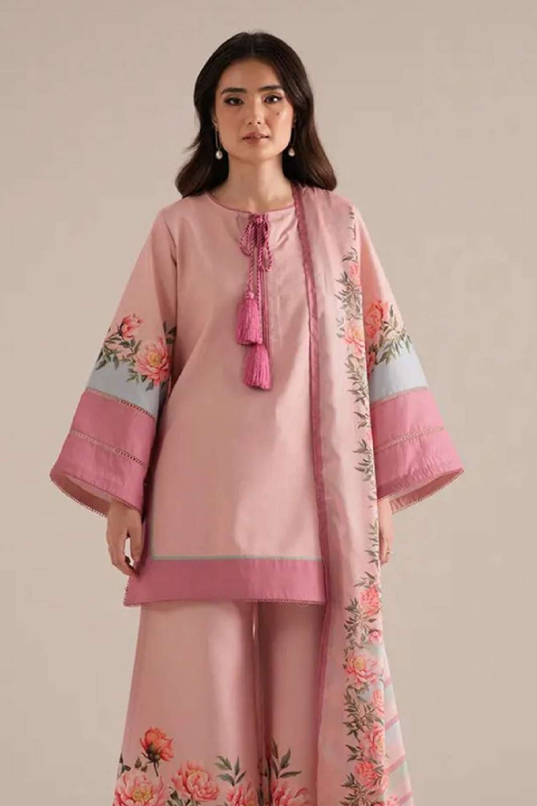 SHRI BALAJI VISCOSE JAQUARD READY TO WEAR KURTIES
