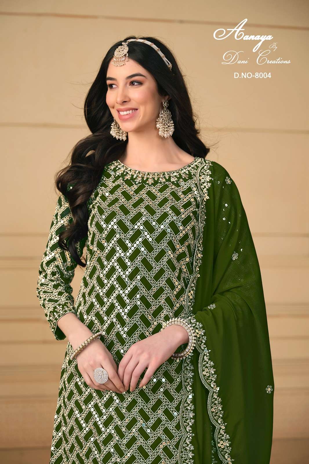 TWISHA AANAYA VOL 180 8004 GEORGETTE EMRBOIDERED KURTIES