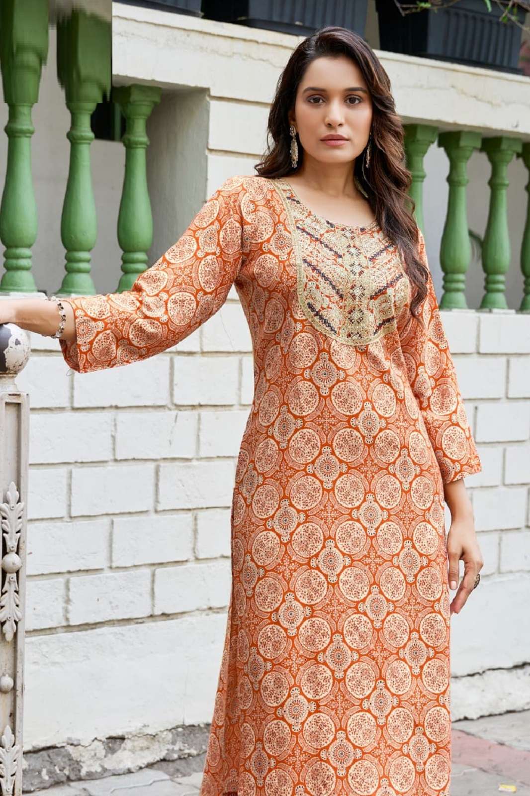 VANISHKA CHARMING VOL 2 RAYON READY TO WEAR KURTIES