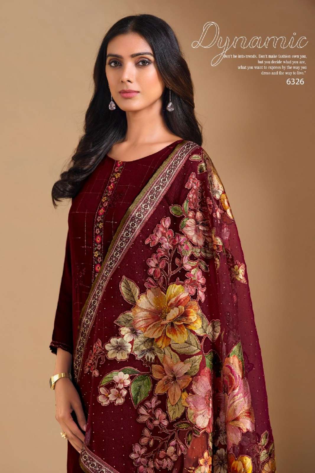 VIPUL AASMA VOL 4 CHINON EMBROIDERED SUITS