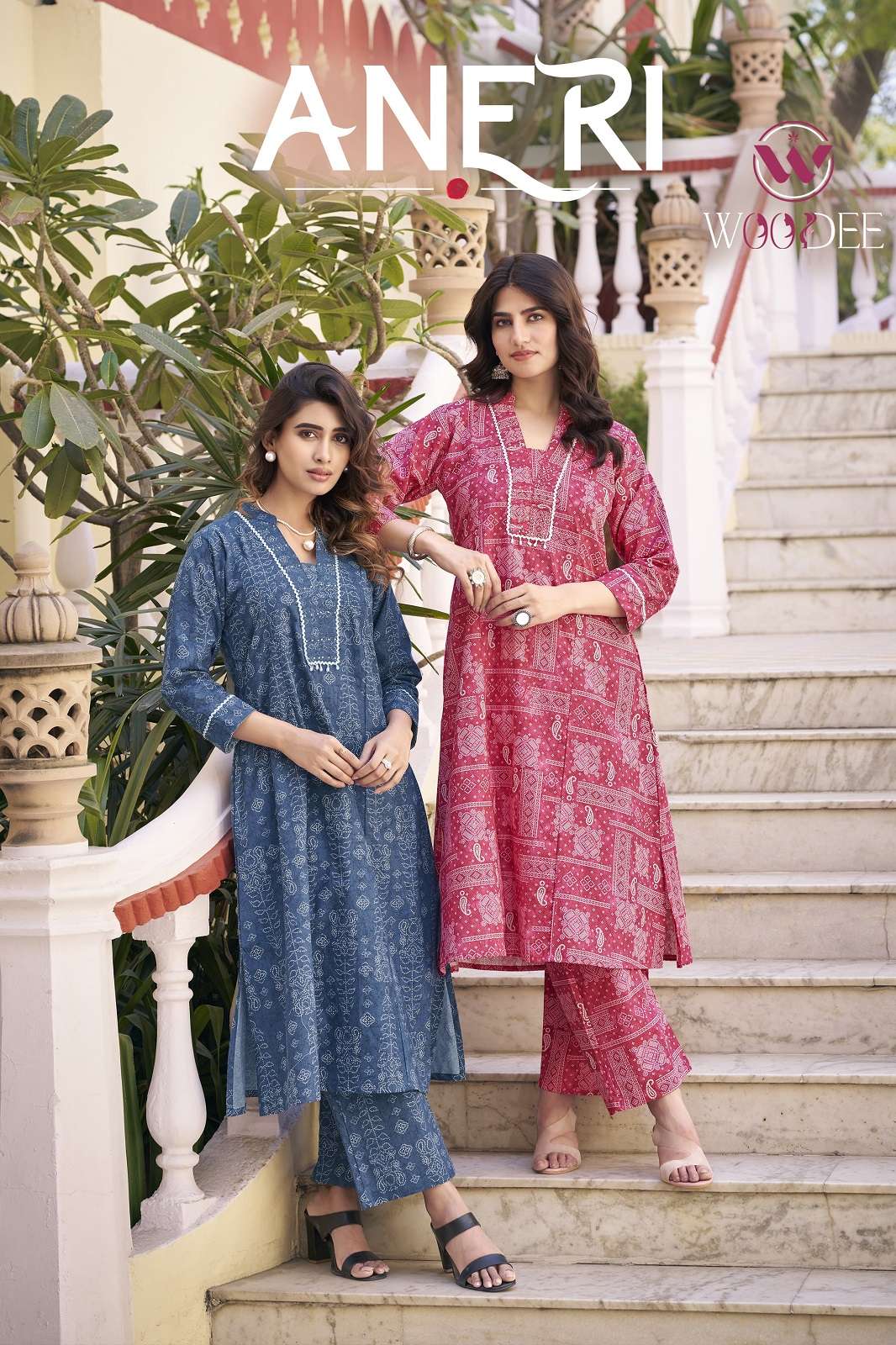 WOODEE ANERI READY TO WEAR STRAIGHT KURTIES