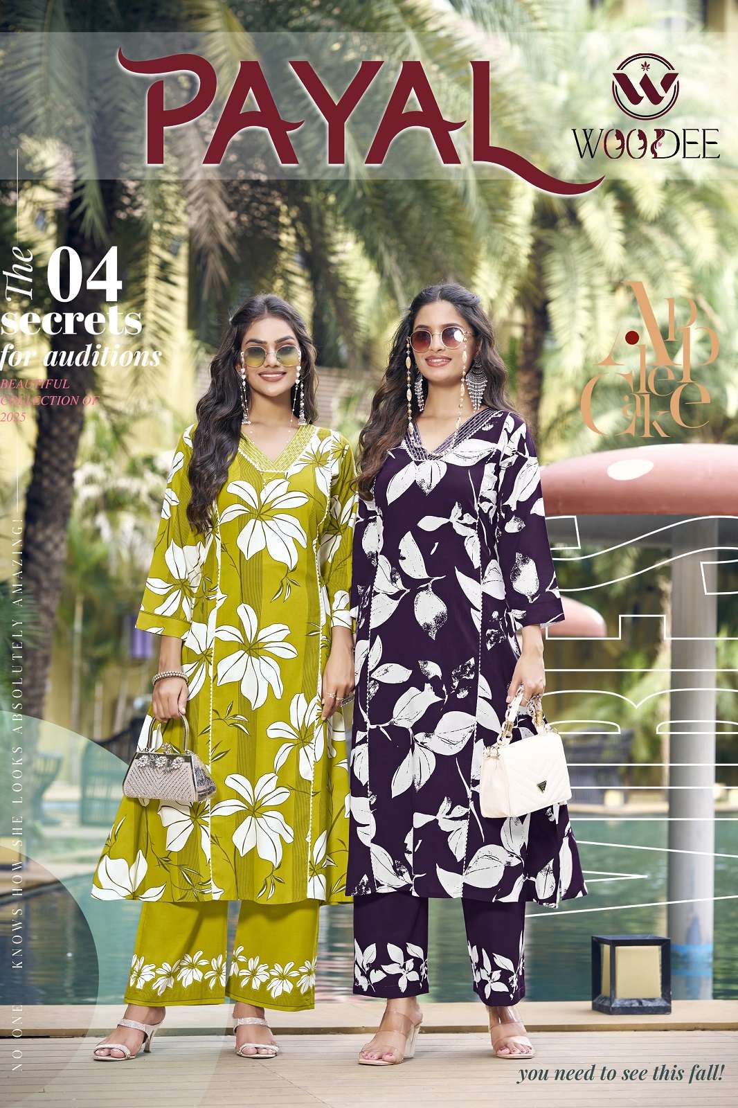 WOODEE PAYAL RAYON PRINTED READY TO WEAR KURTIES
