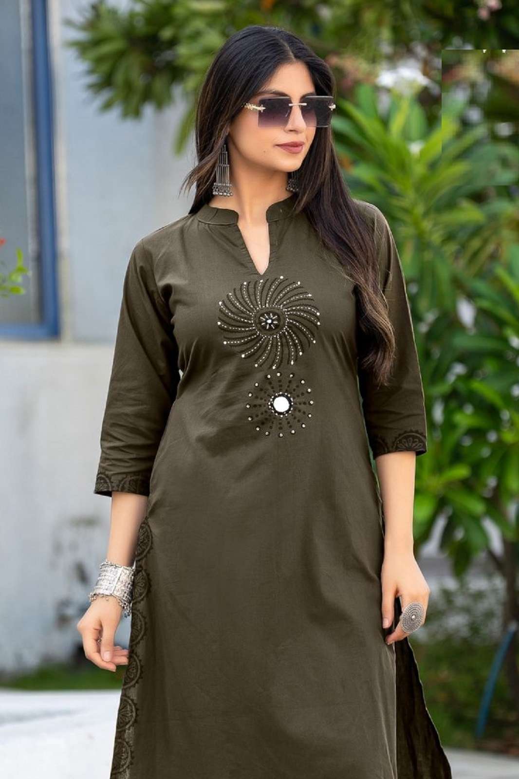 WOOGLEE MALVIKA HANDWORKED READY TO WEAR KURTIES