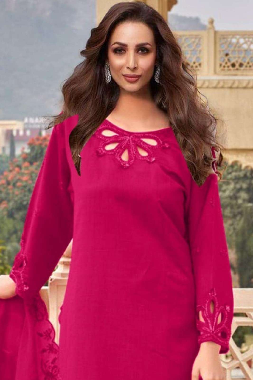 ZIAAZ DESIGNS 783 COTTON HAND WORKED DESIGNER SUITS