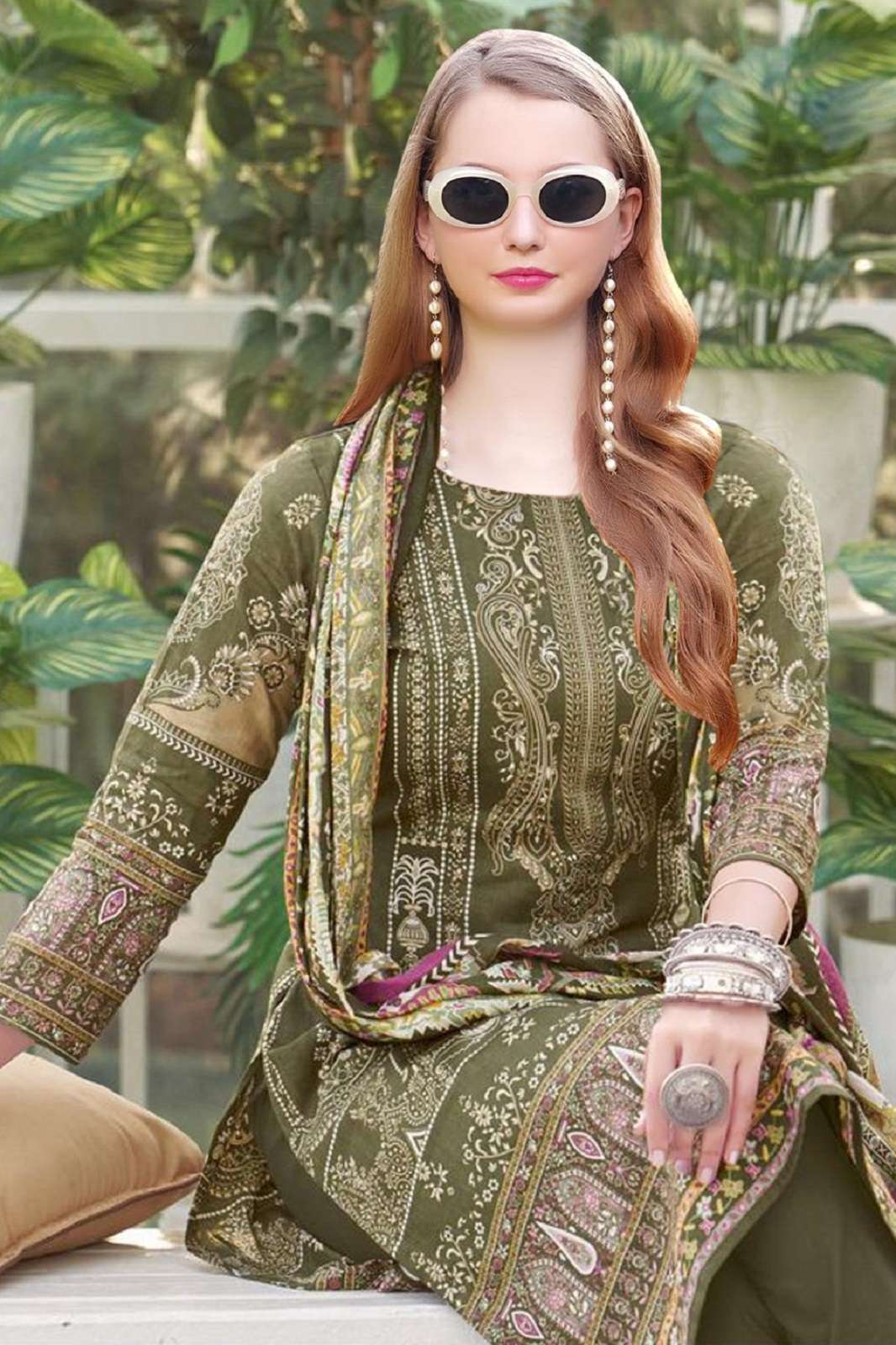 AALIYAZ PRINTS SAHNAZ COLLECTION VOL 1 COTTON  PRINTED SUITS