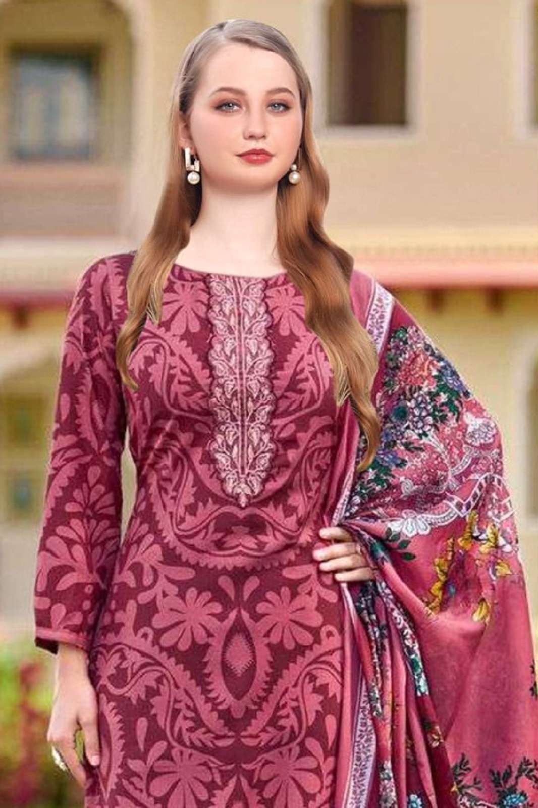 AALIZ  ADAN LIBAS PATCH COLLECTION VOL 1 DRESS MATERIALS