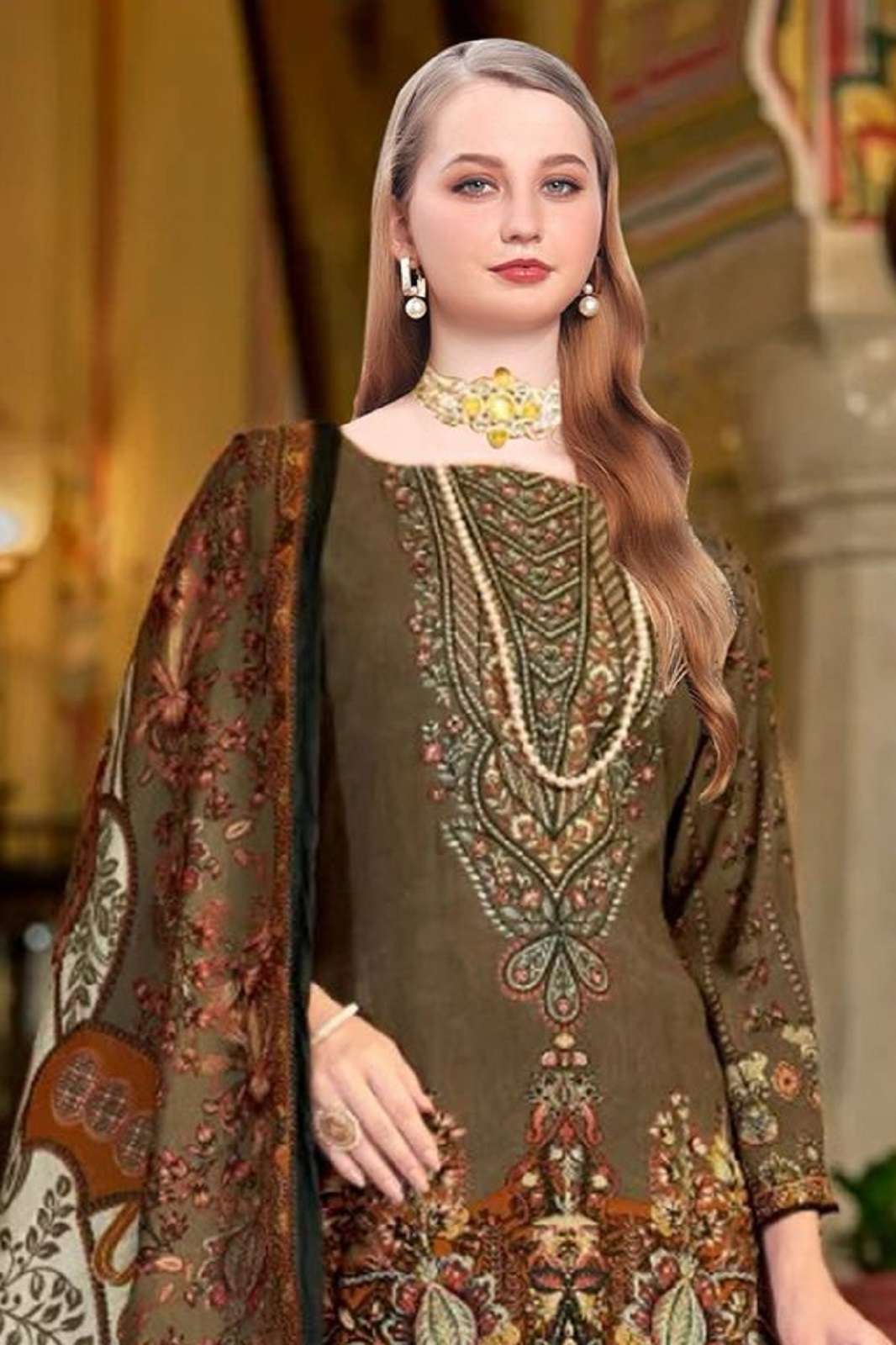 AALIZ PRINT AALIZA VOL 3 COTTON PRINTED DRESS MATERIALS