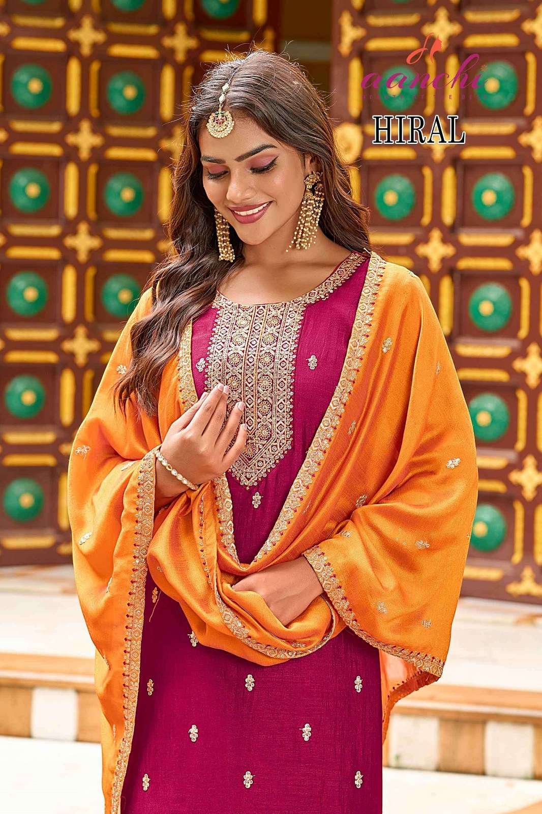 AANCHI HIRAL VICHITRA SILK READY TO WEAR KURTIES