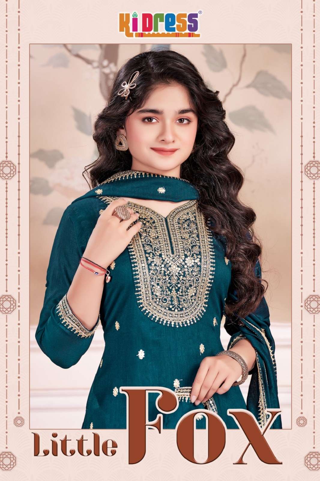 AANCHI LITTLE FOX VICHITRA SILK READY TO WEAR KURTIES
