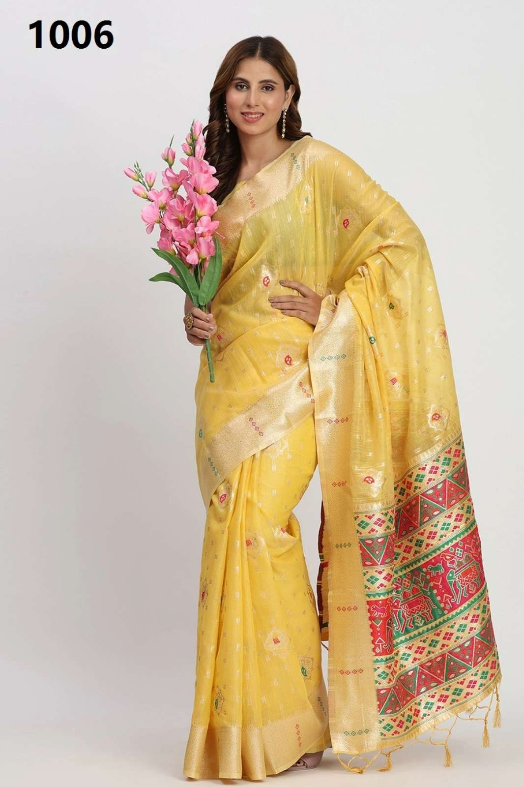 ASTITA LINEN WEAVES VOL 02 DESIGNER LINEN COTTON SAREE