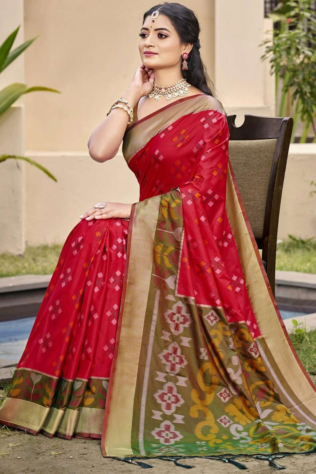 ASTITA POORVIKA SILK VOL 2 DESIGNER POCHAMPALLI SILK SAREE