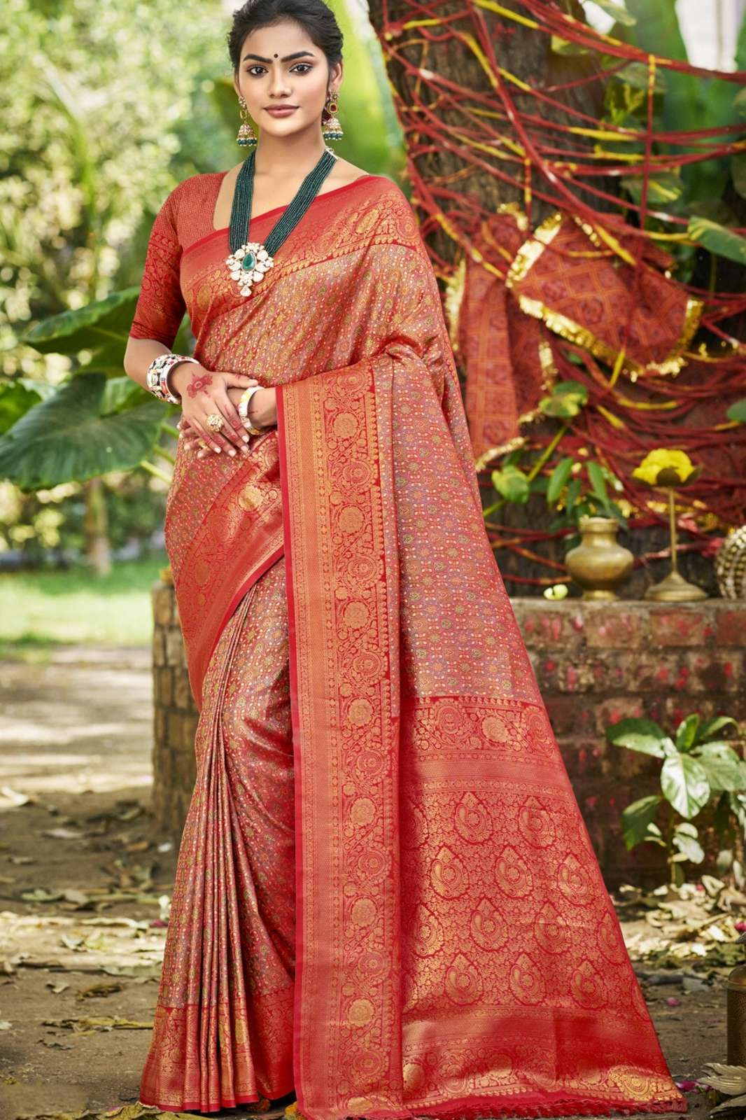 Bunawat Chaturi Silk Vol 03 Dharmavaram Silk Designer Saree
