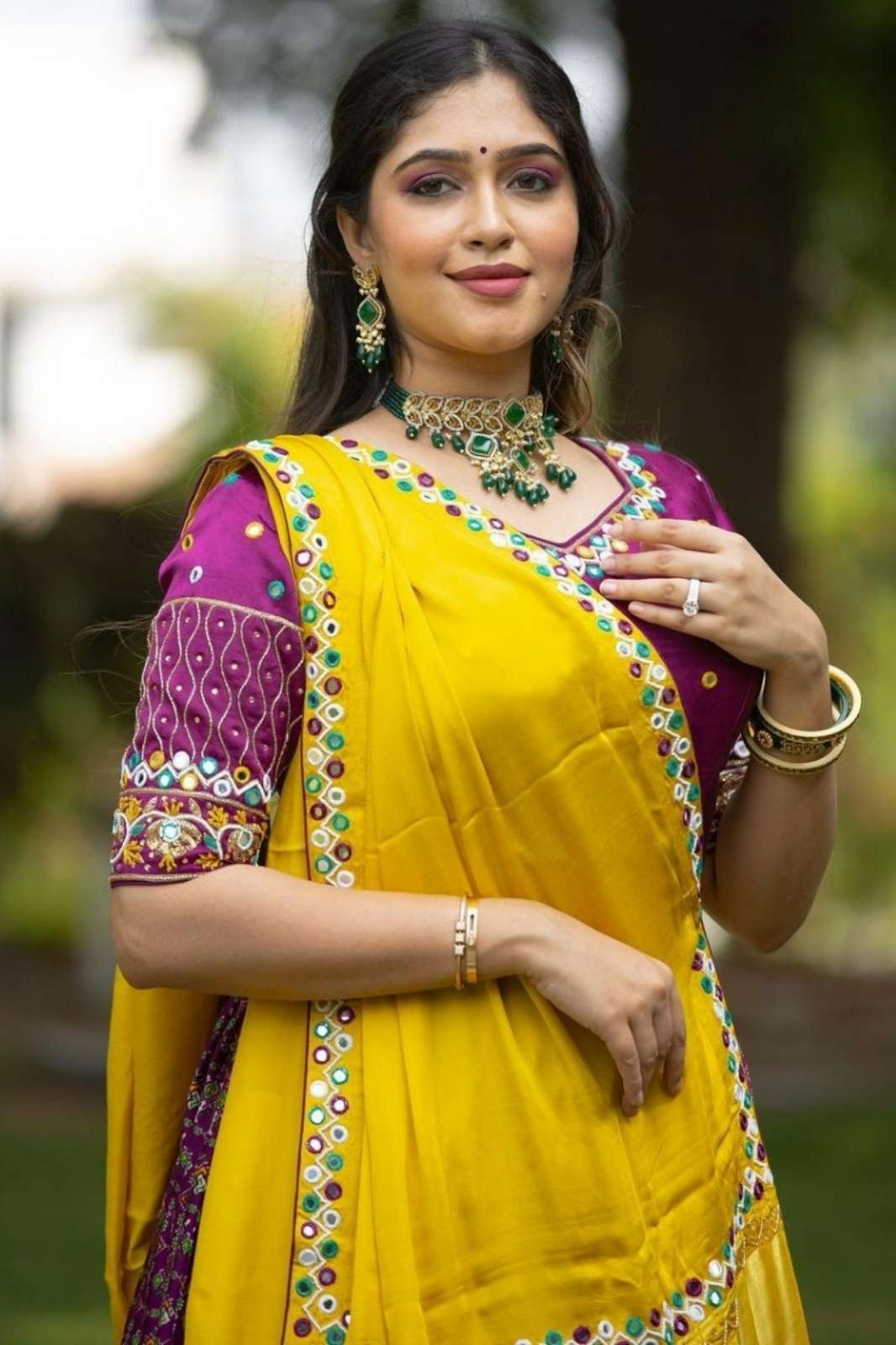 Crazy Cloths SF 1341 Chinon Silk Digital Printed Lehenga Choli