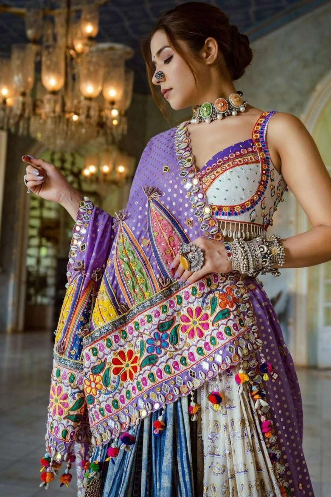 Crazy Cloths SF 1351 Trending Soft Butter Silk Heavy Flair Lehenga Choil