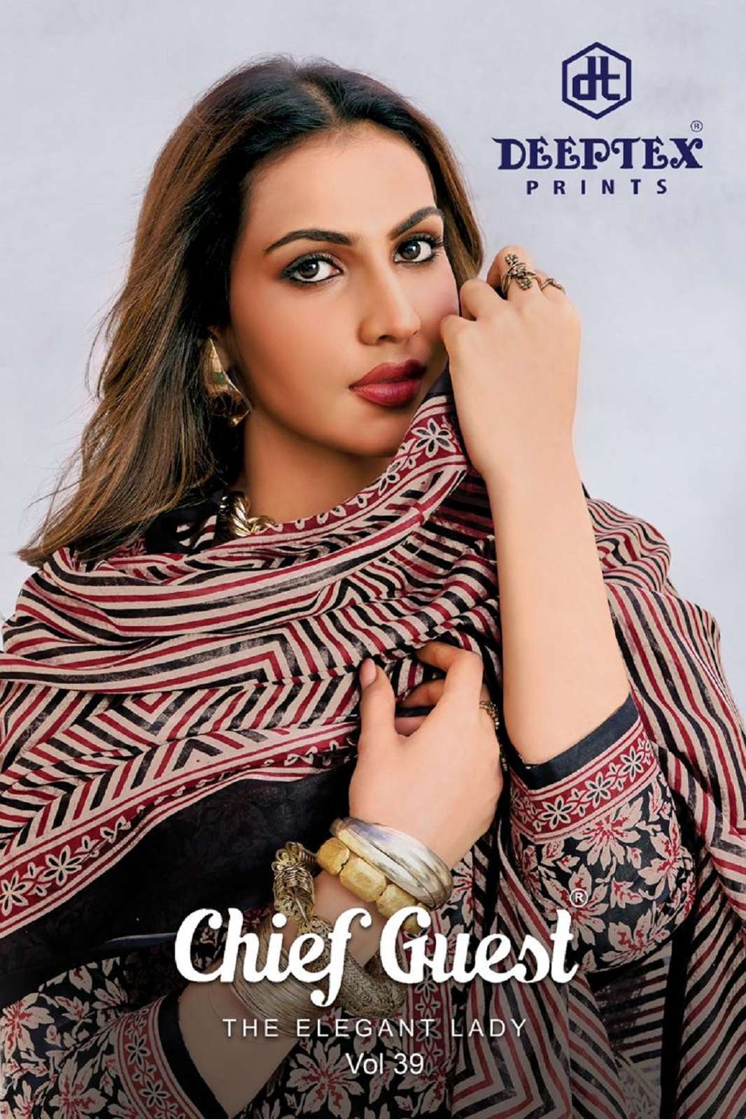 DEEPTEX CHIEF GUEST VOL 39 PRINTED DRESS MATERIALS