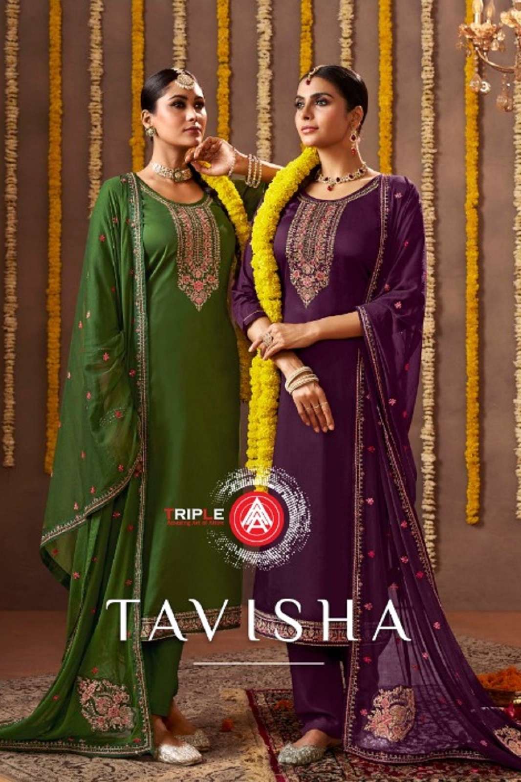 FOURDOTS TAVISHA JAM COTTON SALWAR SUITS