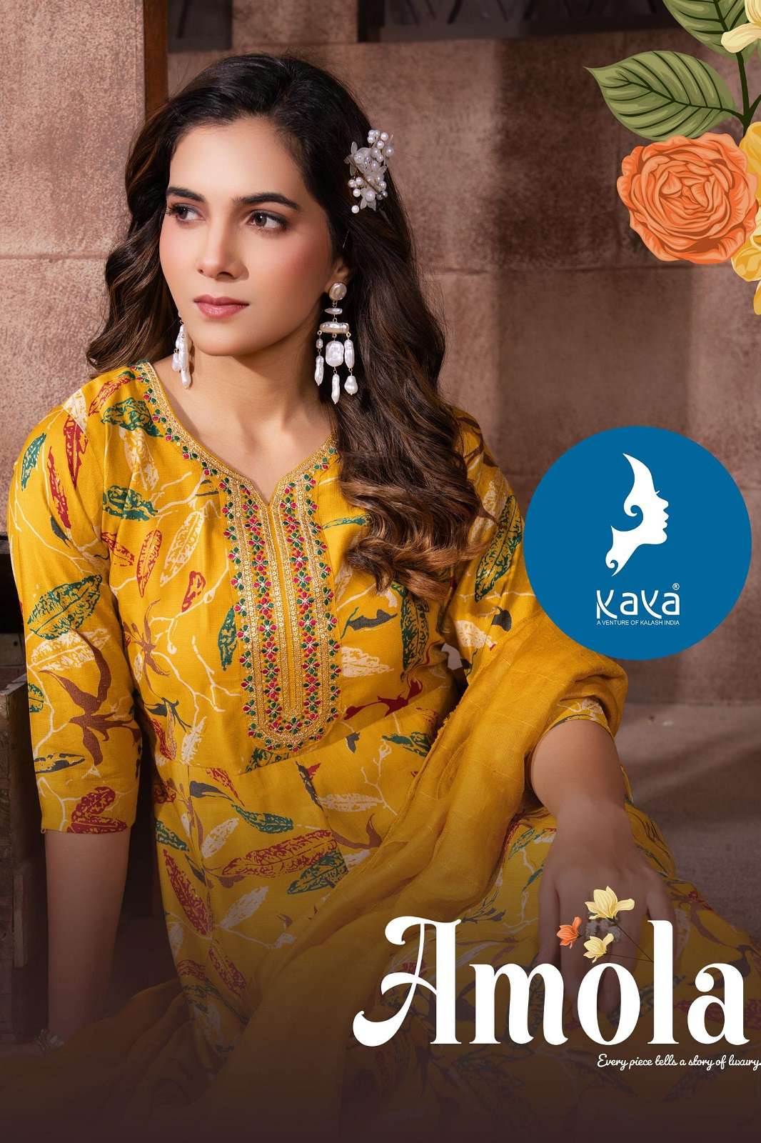 KAYA AMOLA PRINTED READY TO WEAR KURTIES