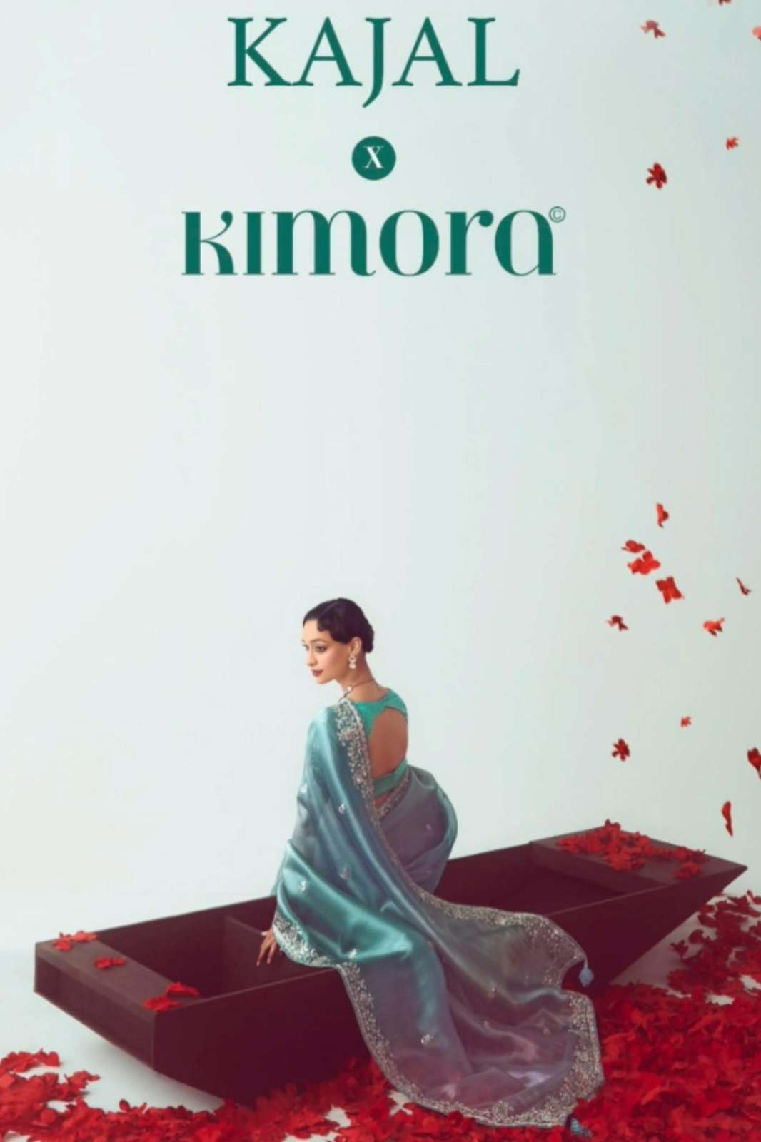 Kimora Kajal Vol 17 Fancy Designer Cut Work Border Saree