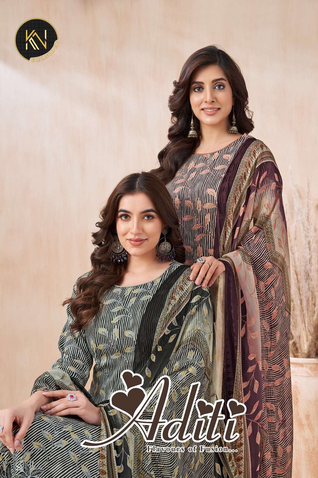 KULNIDHI ADITI PREMIUM ZAM EMBROIDERED SUITS