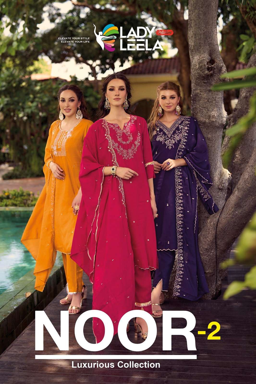 LADY LEELA NOOR VOL 2 READY TO WEAR HANDWORKED KURTIES